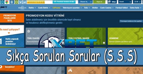 1xbet Sıkça Sorulan Sorular